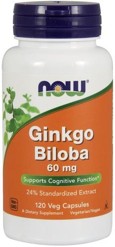 Ginkgo Biloba, 60mg - 120 vcaps versandkostenfrei/portofrei bestellen/kaufen
