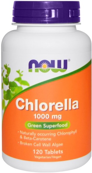 Chlorella, 1000mg - 120 tablets versandkostenfrei/portofrei bestellen/kaufen