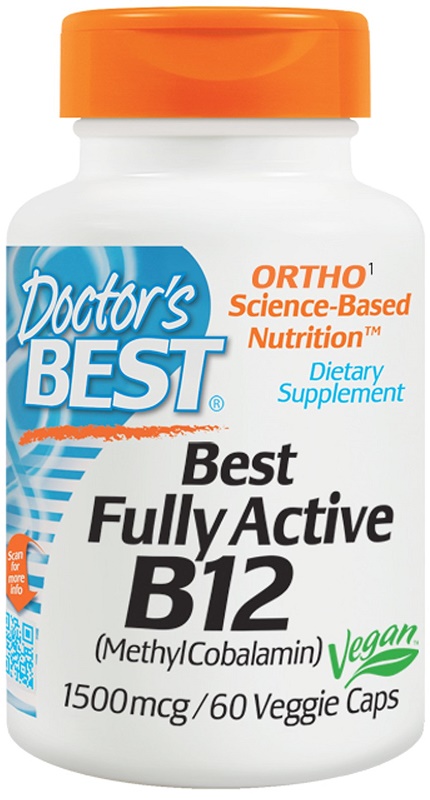 Best Fully Active B12, 1500mcg - 60 vcaps versandkostenfrei/portofrei bestellen/kaufen