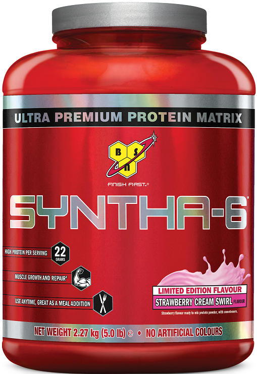 Syntha-6, Strawberry Cream Swirl - 2270g versandkostenfrei/portofrei bestellen/kaufen