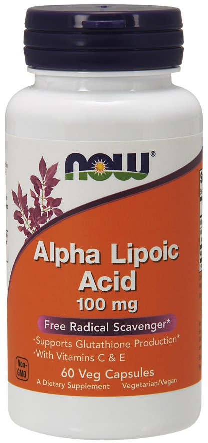 Alpha Lipolic Acid, 100mg with Vitamins C & E - 60 vcaps versandkostenfrei/portofrei bestellen/kaufen