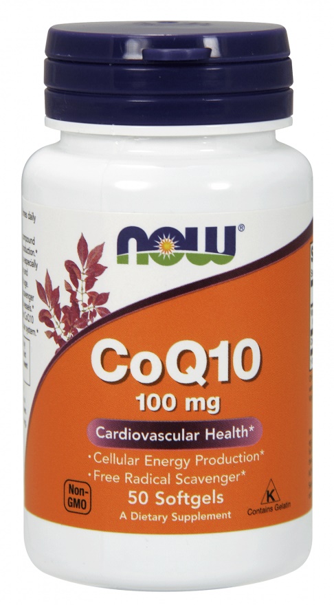 CoQ10, 100mg with vitamin E - 50 softgels versandkostenfrei/portofrei bestellen/kaufen