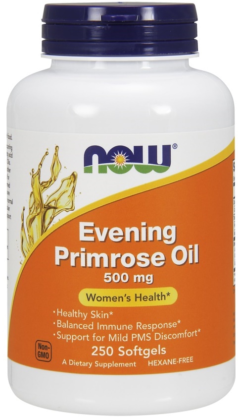 Evening Primrose Oil, 500mg - 250 softgels versandkostenfrei/portofrei bestellen/kaufen