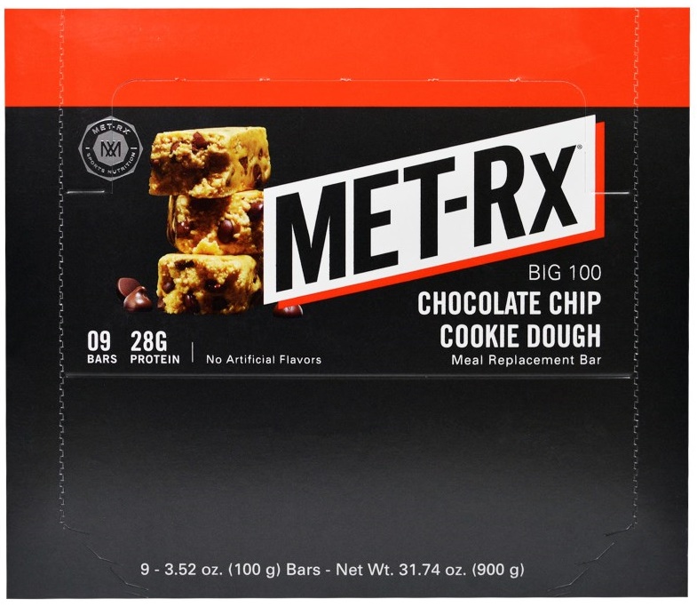 Big 100 Colossal Bars, Chocolate Chip Cookie Dough - 9 bars versandkostenfrei/portofrei bestellen/kaufen