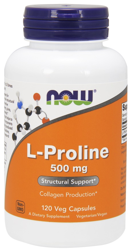 L-Proline, 500mg - 120 vcaps versandkostenfrei/portofrei bestellen/kaufen