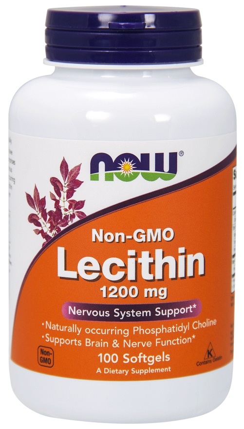 Lecithin, 1200mg Non-GMO - 100 softgels versandkostenfrei/portofrei bestellen/kaufen