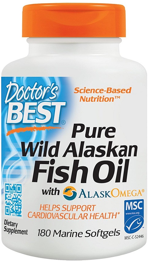 Pure Wild Alaskan Fish Oil with AlaskOmega - 180 softgels versandkostenfrei/portofrei bestellen/kaufen