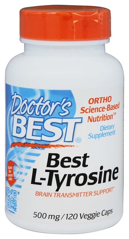 Best L-Tyrosine, 500mg - 120 vcaps versandkostenfrei/portofrei bestellen/kaufen