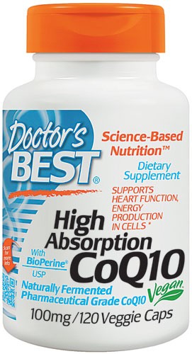 High Absorption CoQ10 with BioPerine, 100mg - 120 vcaps versandkostenfrei/portofrei bestellen/kaufen