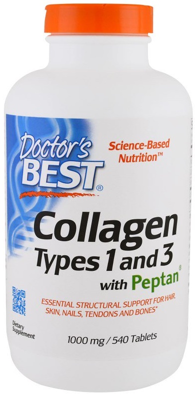 Collagen Types 1 & 3 with Peptan, 1000mg - 540 tabs versandkostenfrei/portofrei bestellen/kaufen