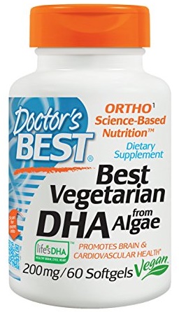 Vegetarian DHA from Algae, 200mg - 60 veggie softgels versandkostenfrei/portofrei bestellen/kaufen