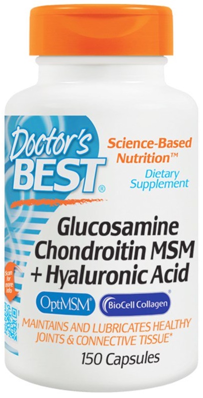 Glucosamine, Chondroitin, MSM Plus Hyaluronic Acid - 150 caps versandkostenfrei/portofrei bestellen/kaufen