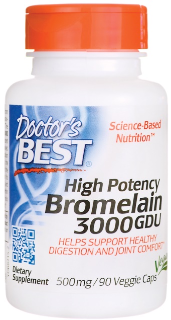 High Potency Bromelain 3000 GDU, 500mg - 90 vcaps versandkostenfrei/portofrei bestellen/kaufen