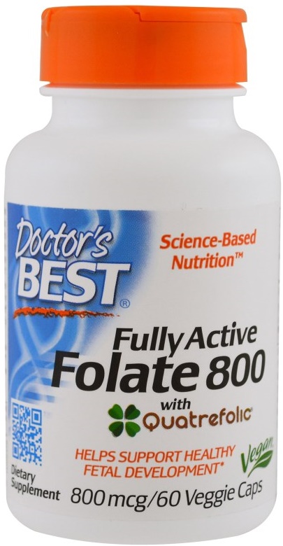 Fully Active Folate 800 with Quatrefolic - 60 vcaps versandkostenfrei/portofrei bestellen/kaufen