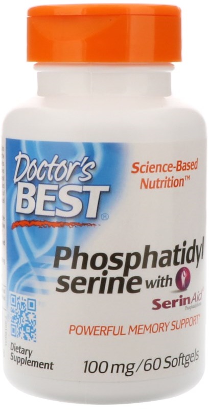 Phosphatidylserine Serine with SerinAid, 100mg - 60 softgels versandkostenfrei/portofrei bestellen/kaufen