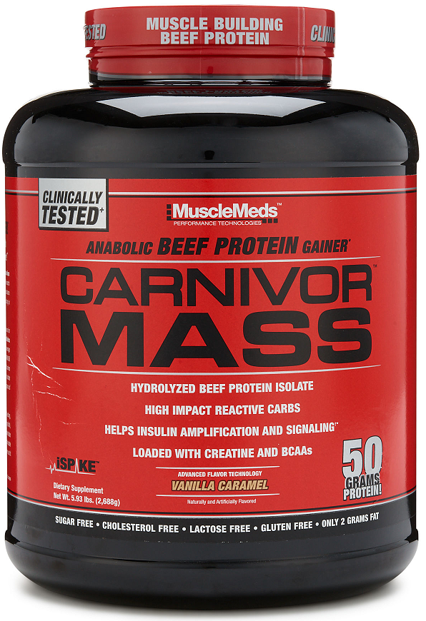 Carnivor Mass, Strawberry - 2698g versandkostenfrei/portofrei bestellen/kaufen