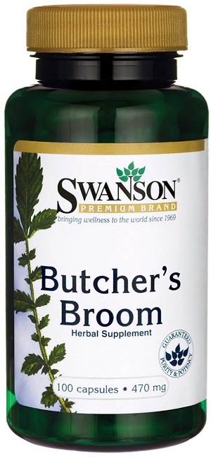 Butcher's Broom, 470mg - 100 caps versandkostenfrei/portofrei bestellen/kaufen