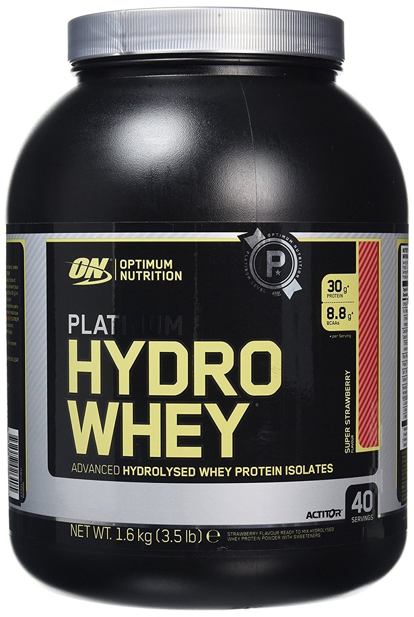 Platinum Hydrowhey, Super Strawberry - 1600g versandkostenfrei/portofrei bestellen/kaufen