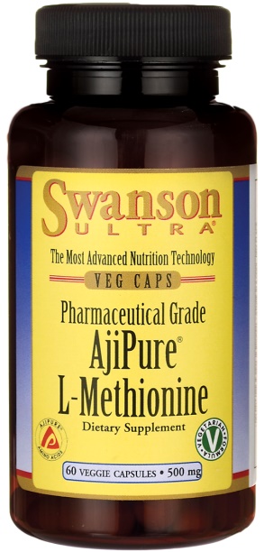 AjiPure L-Methionine, 500mg - 60 vcaps versandkostenfrei/portofrei bestellen/kaufen