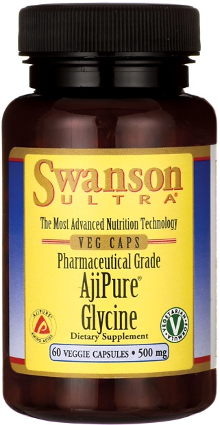 AjiPure Glycine, 500mg - 60 vcaps versandkostenfrei/portofrei bestellen/kaufen