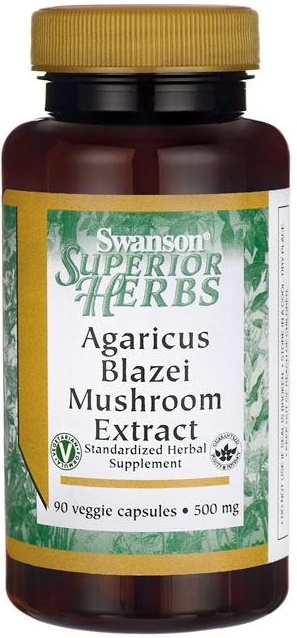 Agaricus Blazei Mushroom Extract, 500mg - 90 vcaps versandkostenfrei/portofrei bestellen/kaufen