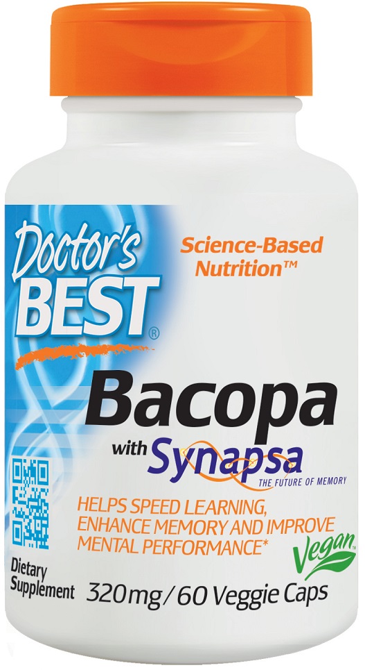 Bacopa with Synapsa, 320mg - 60 vcaps versandkostenfrei/portofrei bestellen/kaufen