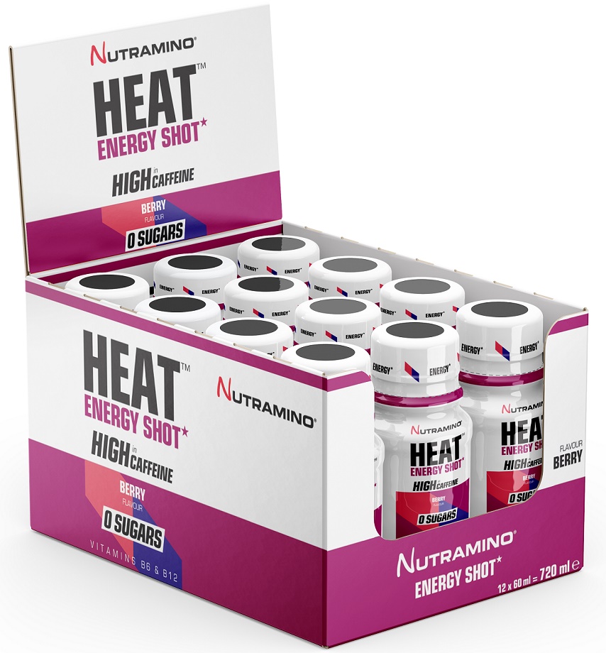 Heat Energy Shot, Berry - 12 x 60 ml. versandkostenfrei/portofrei bestellen/kaufen