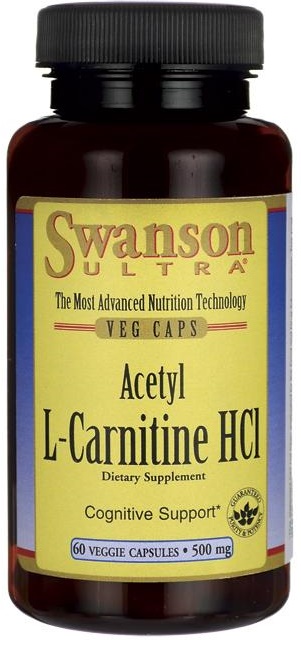 Acetyl L-Carnitine HCl, 500mg - 60 vcaps versandkostenfrei/portofrei bestellen/kaufen