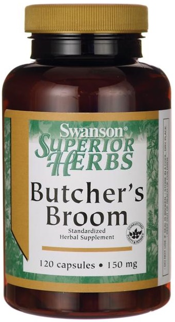 Butcher's Broom (Standardized), 150mg - 120 caps versandkostenfrei/portofrei bestellen/kaufen