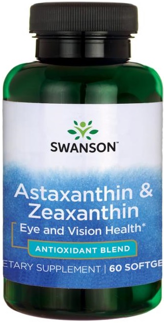 Astaxanthin & Zeaxanthin - 60 softgels versandkostenfrei/portofrei bestellen/kaufen