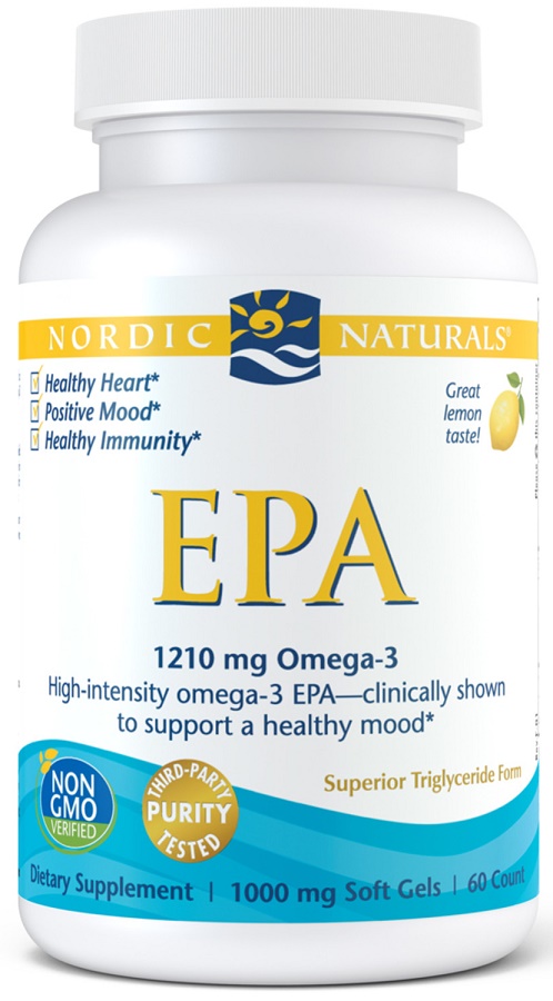 EPA, 1210mg Lemon - 60 softgels versandkostenfrei/portofrei bestellen/kaufen