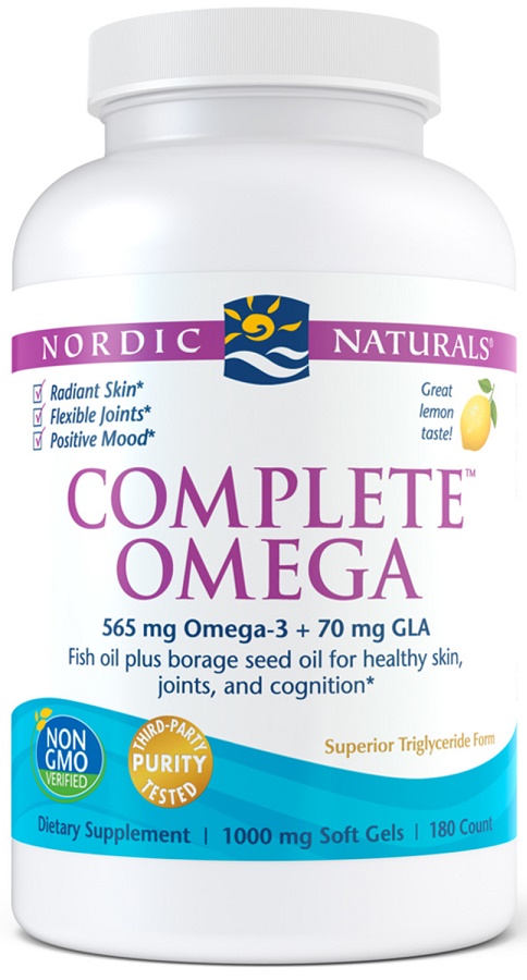 Complete Omega, 565mg Lemon - 180 softgels versandkostenfrei/portofrei bestellen/kaufen