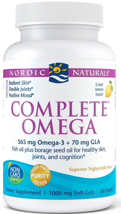 Complete Omega, 565mg Lemon - 60 softgels versandkostenfrei/portofrei bestellen/kaufen