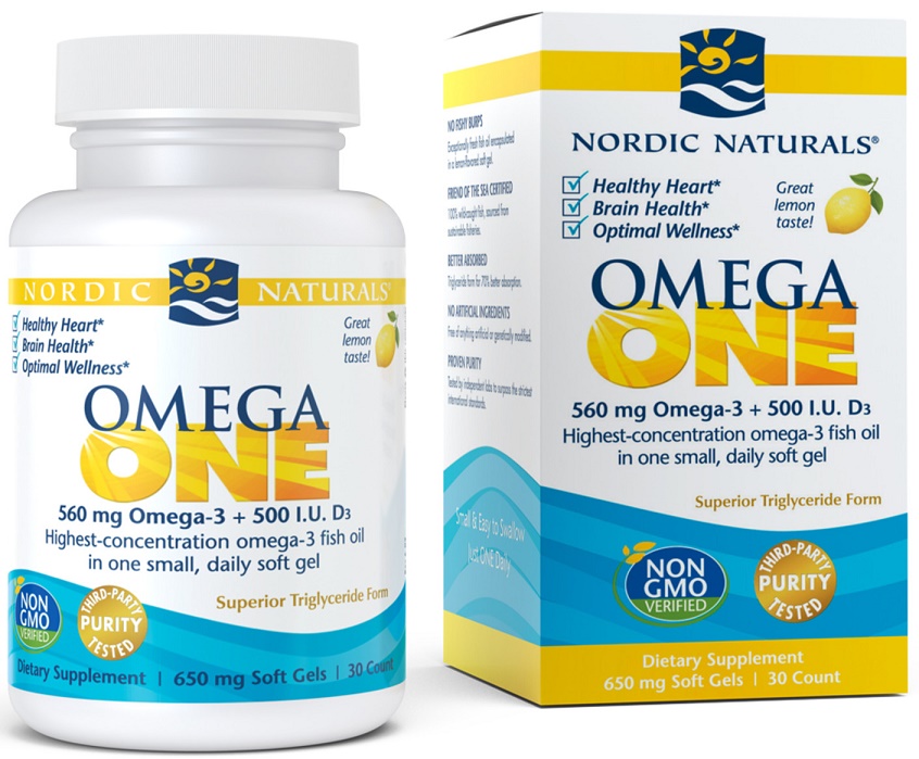 Omega ONE, 560mg Lemon - 30 softgels versandkostenfrei/portofrei bestellen/kaufen