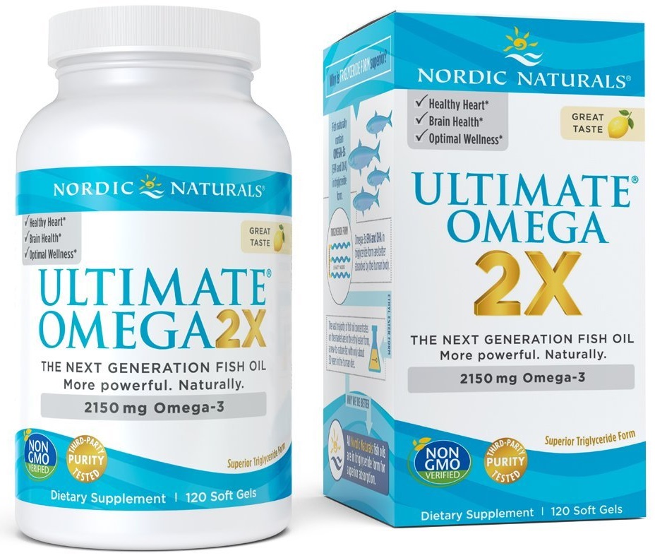 Ultimate Omega 2X, 2150mg Lemon - 120 softgels versandkostenfrei/portofrei bestellen/kaufen