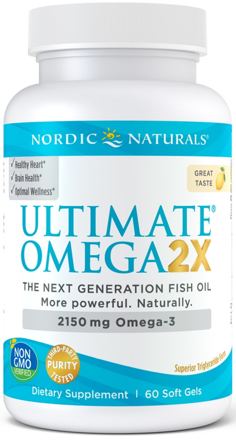 Ultimate Omega 2X, 2150mg Lemon - 60 softgels versandkostenfrei/portofrei bestellen/kaufen