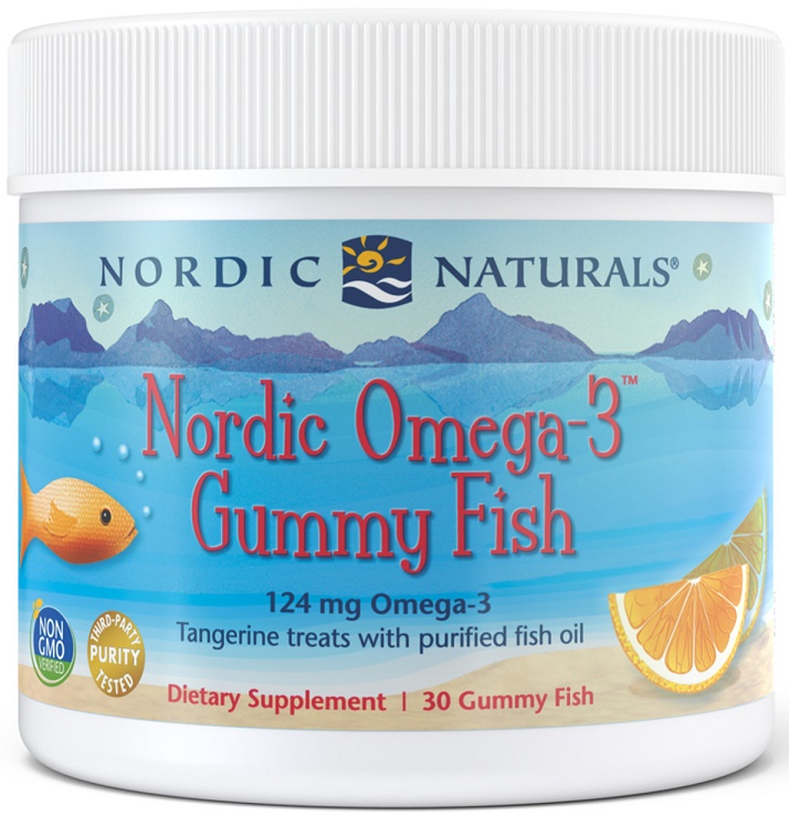 Nordic Omega-3 Gummies, 124mg Tangerine Treats - 30 gummies versandkostenfrei/portofrei bestellen/kaufen