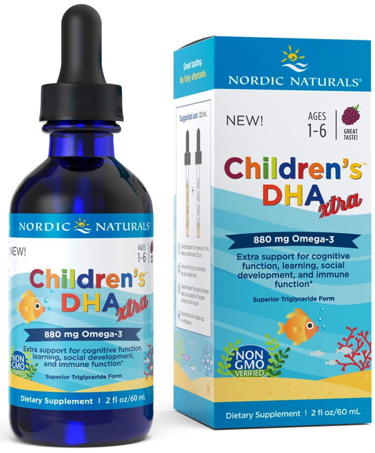 Children's DHA Xtra, 880mg Berry Punch - 60 ml. versandkostenfrei/portofrei bestellen/kaufen