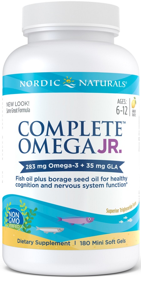 Complete Omega Junior, 283mg Lemon - 180 softgels versandkostenfrei/portofrei bestellen/kaufen