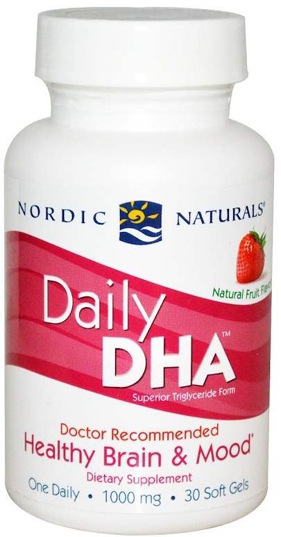 Daily DHA, Strawberry - 30 softgels versandkostenfrei/portofrei bestellen/kaufen