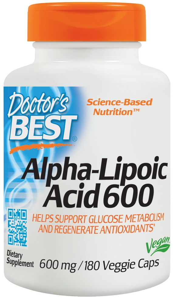 Alpha Lipoic Acid, 600mg - 180 vcaps versandkostenfrei/portofrei bestellen/kaufen