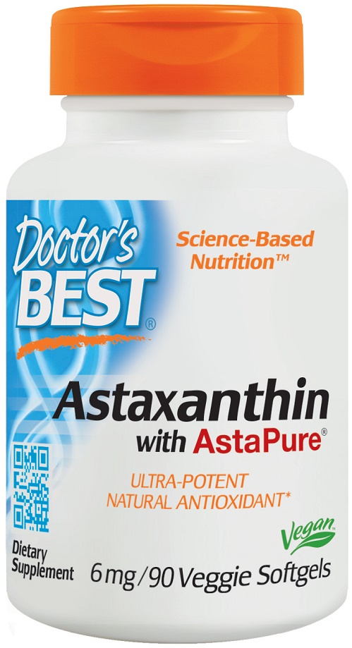Astaxanthin with AstaPure, 6mg - 90 veggie softgels versandkostenfrei/portofrei bestellen/kaufen