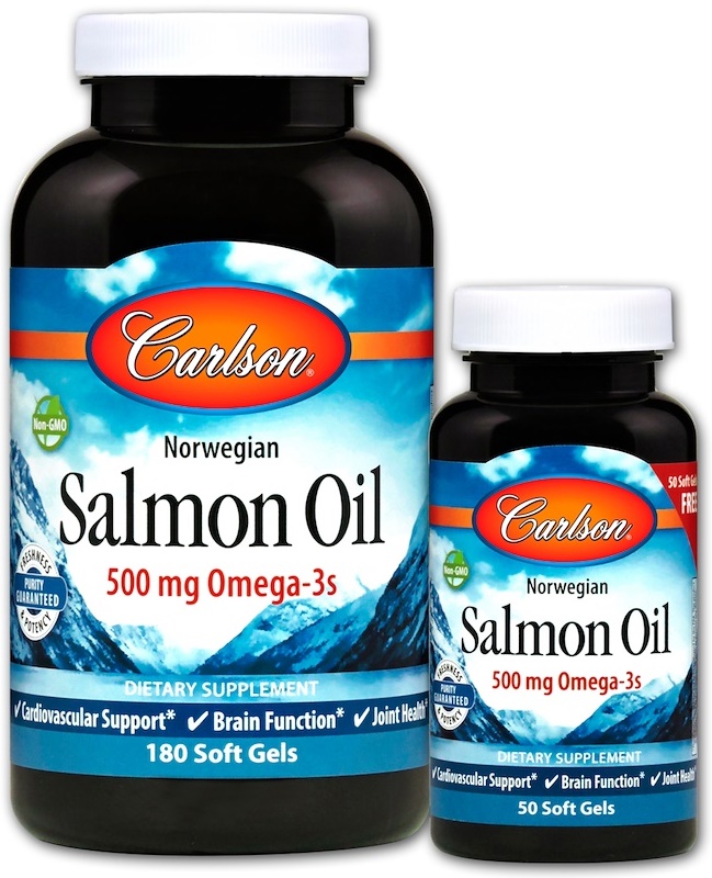 Norwegian Salmon Oil - 180 + 50 softgels versandkostenfrei/portofrei bestellen/kaufen