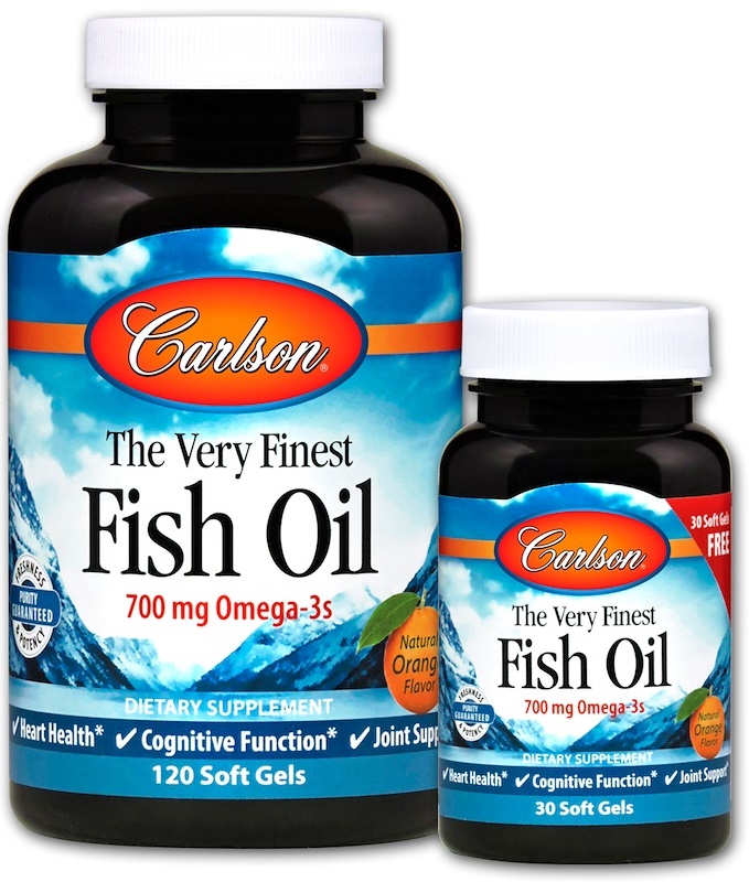 The Very Finest Fish Oil, 700mg Natural Orange - 120 + 30 softgels versandkostenfrei/portofrei bestellen/kaufen