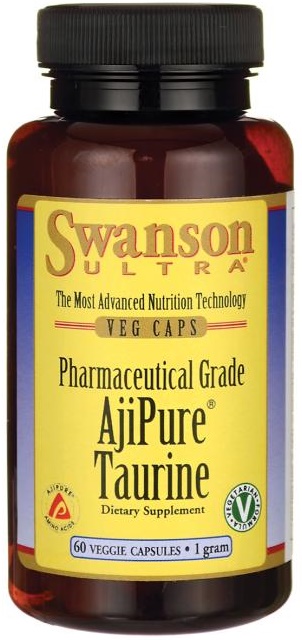 AjiPure Taurine, 1g - 60 vcaps versandkostenfrei/portofrei bestellen/kaufen