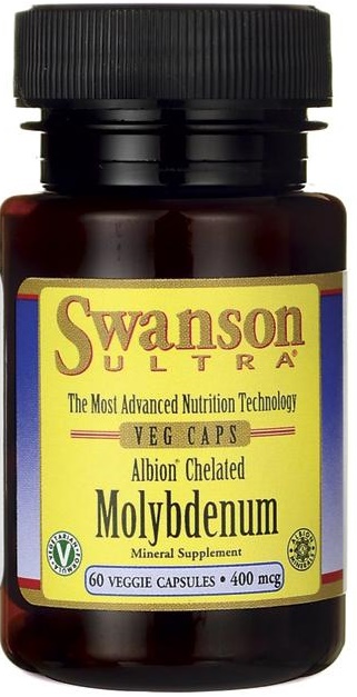 Albion Chelated Molybdenum, 400mcg - 60 vcaps versandkostenfrei/portofrei bestellen/kaufen
