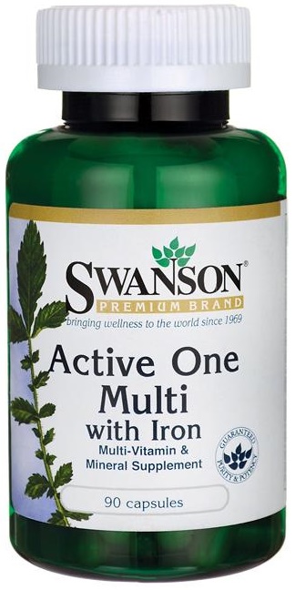 Active One Multivitamin with Iron - 90 caps versandkostenfrei/portofrei bestellen/kaufen