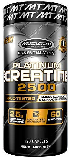 Platinum 100% Creatine 2500 - 120 caplets versandkostenfrei/portofrei bestellen/kaufen