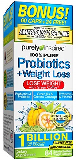 100% Pure Probiotics + Weight Loss - 84 vcaps versandkostenfrei/portofrei bestellen/kaufen