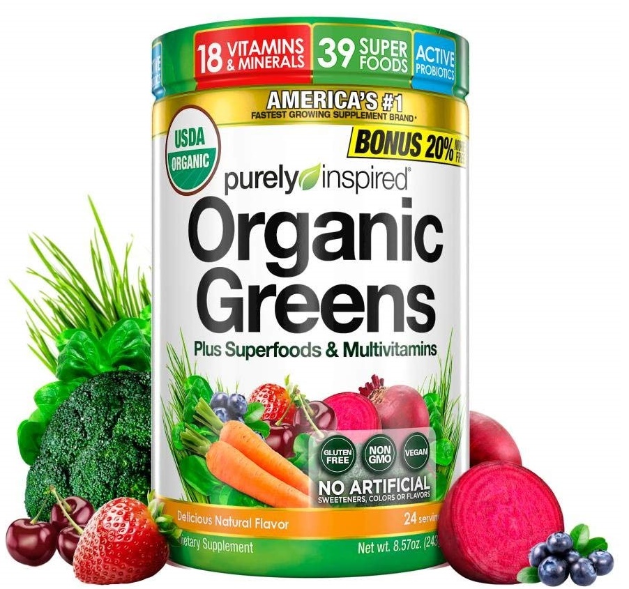 Organic Greens, Unflavored - 243g versandkostenfrei/portofrei bestellen/kaufen